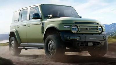 آی‌کار V23 رترو ادیشن، شاسی‌بلند برقی چری با ظاهر شبیه لندکروزر FJ40! | مجله پدال