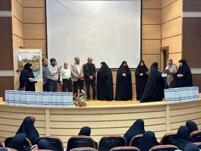تجلیل از ۴۰ بانوی جهادگر دوران دفاع مقدس بولوار توس مشهد