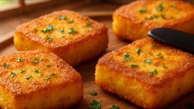 طرز کتلت سیب زمینی ترد بدون گوشت با سس مخصوص / بهترین شام بدون گوشت