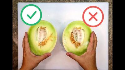 چگونه یک خربزه آبدار شیرین و عسلی را انتخاب کنیم ؟