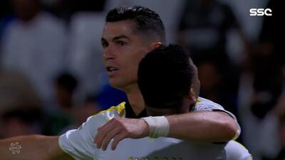 گل اول النصر به الفتح عربستان (کریستیانو رونالدو)