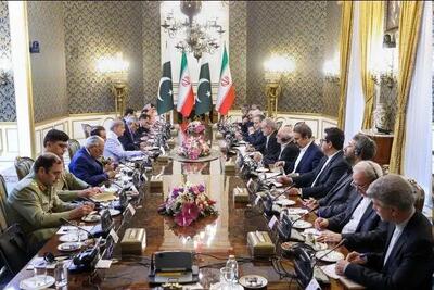 برگزاری نشست مشترک هیئت‌های عالی‌رتبه ایران و پاکستان