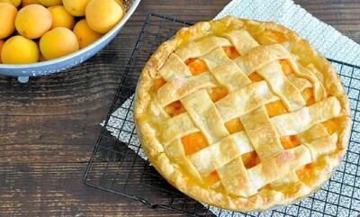 طرز تهیه پای زردآلو؛ برای مهمانی و دورهمی