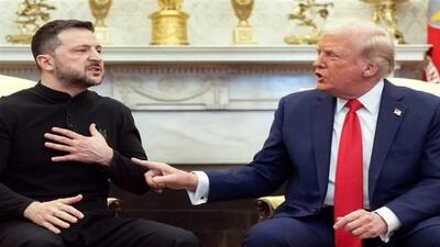 ترامپ: زلنسکی با اظهاراتش دائماً برای اوکراین مشکل ایجاد می‌کند