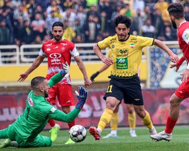 انتشار نمودار پرسپولیس به ضرر سپاهان تمام شد + عکس