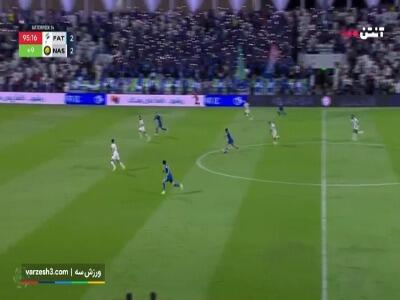 گل سوم الفتح به النصر به توسط ماچادو
