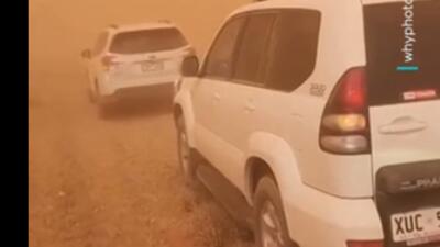 طوفان شدید گرد و غبار در استرالیا