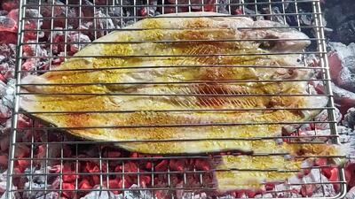 طرز تهیه ماهی کبابی با برنج ایرانی چمپا