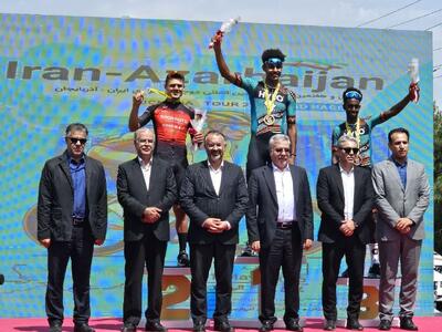 پایان مرحله نخست سی و هفتمین دوره تور دوچرخه سواری ایران آذربایجان با قهرمانی رکابزن آلمانی