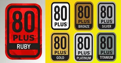 استاندارد 80PLUS Ruby برای پاورهای با راندمان بیش از 96.5 درصد معرفی شد