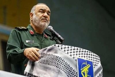 خط و نشان سردار سلامی برای اسرائیل