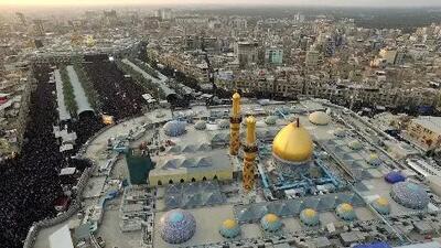 خوش به حال زائران اربعین شد