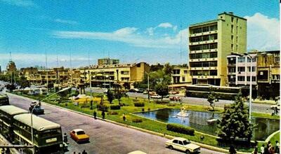 تصاویر دیدنی میدان بهارستان تهران از ۱۲۱۸ تا ۱۳۸۶