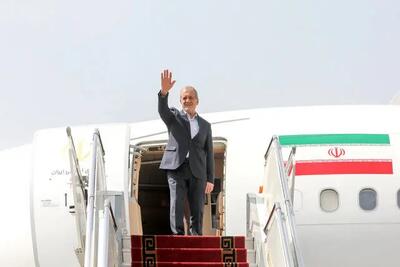 پزشکیان مسقط را به مقصد تهران ترک کرد