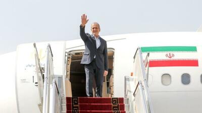 پزشکیان مسقط را به مقصد تهران ترک کرد