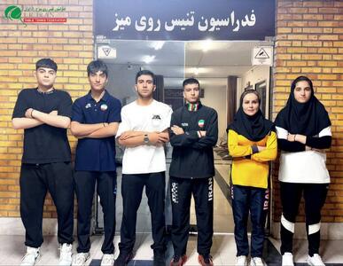 تنیس روی میز ازبکستان؛ صعود سه نماینده ایران به یک چهارم نهایی
