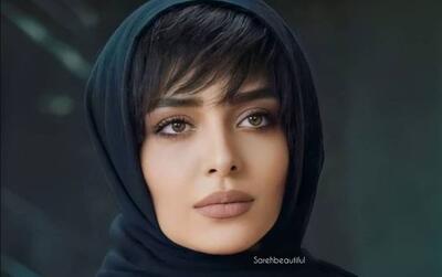 گلاب‌گیری ساره بیات در حیاط ویلای لاکچریش+ فیلم