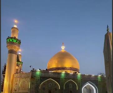 حال و هوای حرم زائران نجف