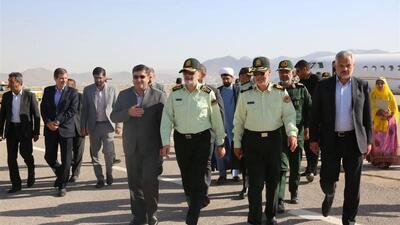 سردار احمدرضا رادان وارد چهارمحال و بختیاری شد