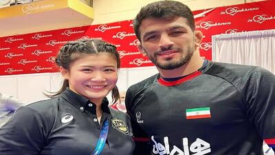 آشنایی زن ژاپنی با دین اسلام به خاطر حسن یزدانی (+عکس)