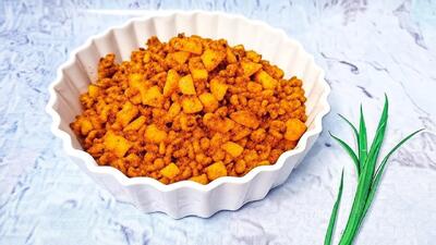طرز تهیه خوراک سویا با طعم گوشت در ۱۵ دقیقه