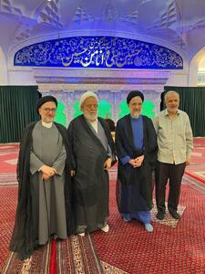 دیدار سید محمد خاتمی با شیخ حسین انصاریان