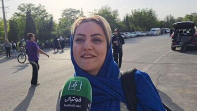 بانوی استقلالی: پرسپولیس باید سقوط می‌کرد!