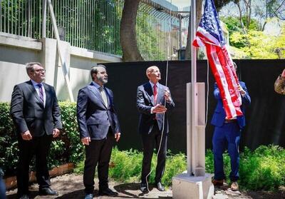 بازگشایی سفارت آمریکا در دمشق پس از ۱۳سال+ تصاویر