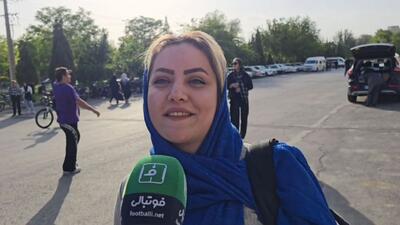بانوی استقلالی: پرسپولیس باید سقوط می‌کرد!