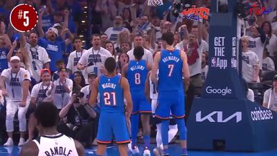۵ حرکت برتر بسکتبال NBA در شب گذشته