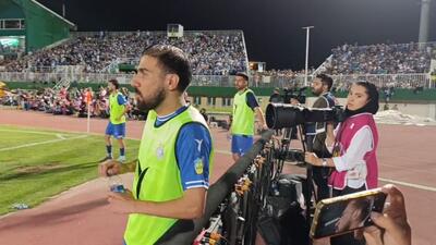 واکنش جالب مهران احمدی به موقعیت سوزی بازیکنان استقلال