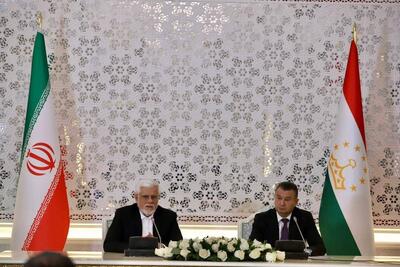 آمادگی جمهوری اسلامی ایران برای تعمیق و گسترش همکاری‌ها با تاجیکستان