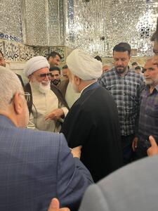 حضور رئیس قوه قضاییه بر مزار شهید رئیسی