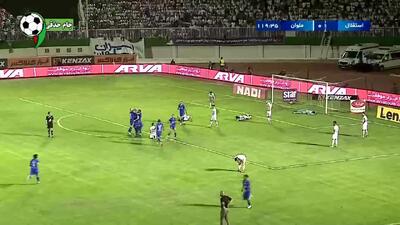 ویدیو: گل قهرمانی استقلال مقابل ملوان توسط چشمی - پارس فوتبال