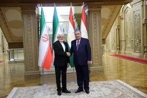 دیدار عارف با رئیس‌جمهور تاجیکستان