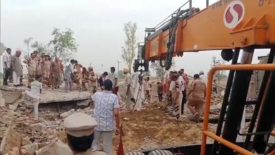 انفجاری در یک کارخانه ترقه سازی در پنجاب هند