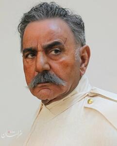 تصویری از گریم پرویز پرستویی در سریال   شکارگاه