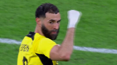 گل اول الاتحاد مقابل القادسیه توسط بنزما - پارس فوتبال