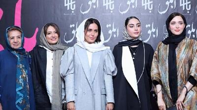 تغییر چهره بهنوش طباطبایی وترلان پروانه در پشت صحنه سریال «سووشون» + عکس