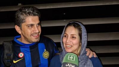 گفت‌و‌گو با هواداران اینتر در باغ کتاب تهران