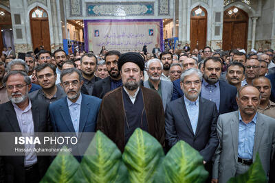 مراسم تجدید میثاق جهادگران و دانشگاهیان با آرمان‌های امام راحل
