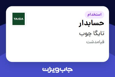 استخدام حسابدار در تایگا چوب