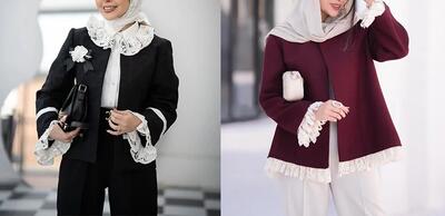 8 استایل جذاب با مانتوی سبز+فیلم - سبک ایده آل