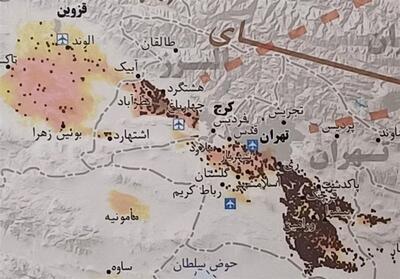 فرونشست زمین در تهران؛ تهدید خزنده + عکس - تسنیم
