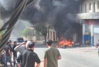 حمله پهپادی اسرائیل به جنوب لبنان