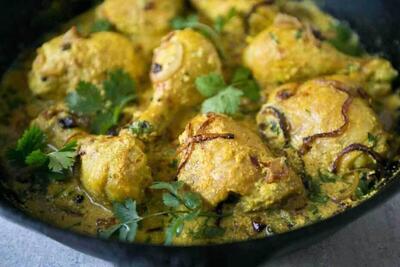 طرز تهیه مرغ ماستیِ لذیذ و خوشمزه