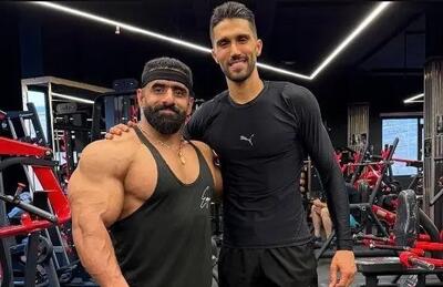 تصویر؛ واکنش هادی چوپان به طرفداری از استقلال