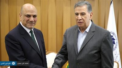 نشست مشترک صمد حسن‌زاده و سفیر عراق در ایران
