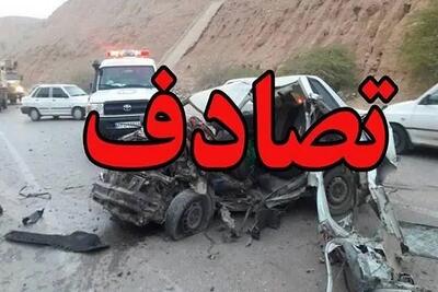 اولین ویدیو از تصادف زنجیره ای در سیستان و بلوچستان + فیلم