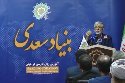 حداد عادل: باید زبان فارسی را در هند و افغانستان حفظ کنیم